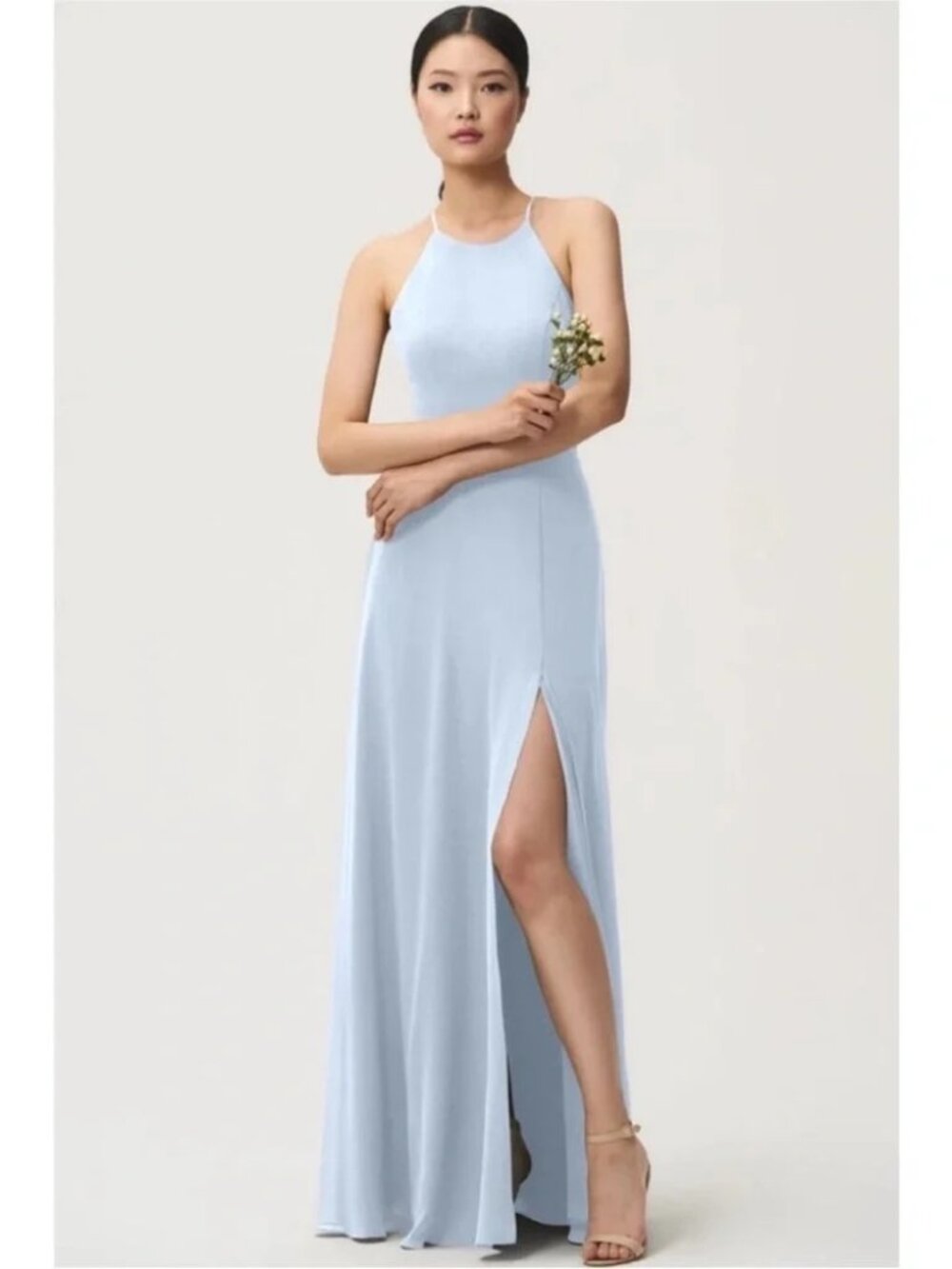 Jenny Yoo - Kayla Dress Luxe Chiffon - Serenity Blue
